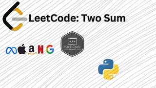 LeetCode 1 | Mastering Amazon Interview Question - Two Sum: | Arrays |Hack Code |Python
