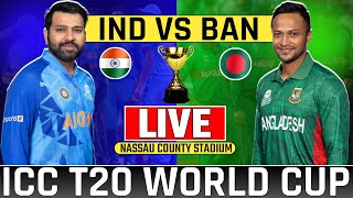Live Icc T20 World-cup India vs Bangladesh Worm-up Match | Today Live Cricket Match Ind vs Ban