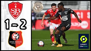 Stade Brestois 29 1 - 2 Stade Rennais FC | Résumé et Buts | Ligue 1