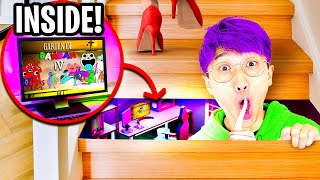 LankyBox BUILT A SECRET GAMING ROOM To Hide From BEST FRIEND!? (FUNNY PRANK!)