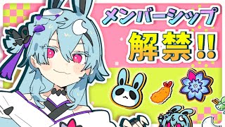 【雑談】メンバーシップ解禁やったー！！！＋α【新人Vtuber】