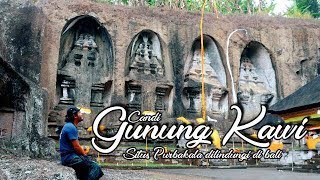 Candi Gunung Kawi -  Situs Purbakala yang di lindungi di Bali