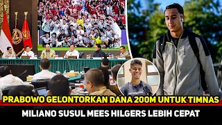 MANTAP PAK PRESIDEN! Timnas kebanjiran dana demi lolos Piala Dunia~Miliano susul bek andalan STY