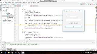 Ceaser Cipher Algorithm Using Java