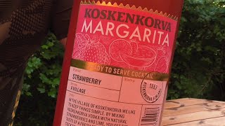 Juomatesti: Koskenkorva Strawberry Margarita