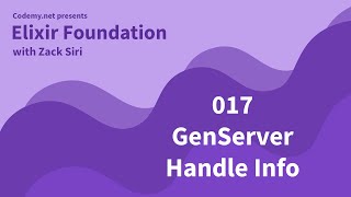 Elixir: GenServer Handle Info - [017]