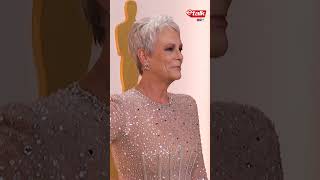 Fashion Cam: JAMIE LEE CURTIS on the OSCARS red carpet