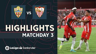 Resumen de UD Almería vs Sevilla FC (2-1)