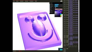 CNC Web Simulator - Mill