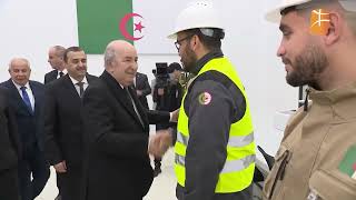 Tebboune inaugure une usine de dessalement d'eau à Oran