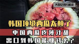 皮厚、不甜价格贵，成韩国的顶级西瓜？他们已经癫到这种程度了？