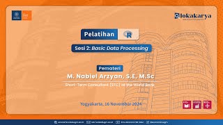 Lokakarya R Sesi 2 : ⁠Basic Data Processing