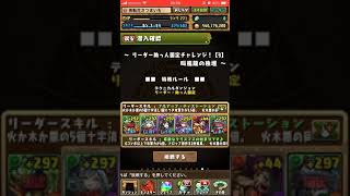 パズドラ リーダー助っ人固定チャレンジ3