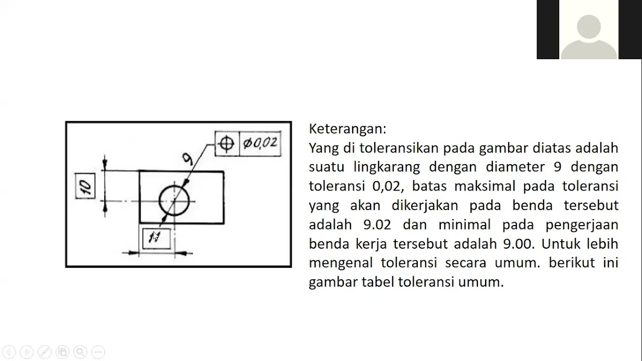 Gambar Toleransi Ukuran Dan Toleransi Khusus - YouTube