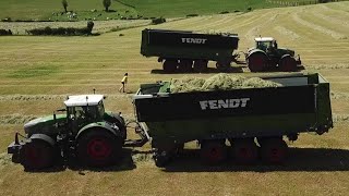 Silo première coupe 100 % Fendt - Fendt 936, 939 \u0026 Fendt tigo - MJL Agri