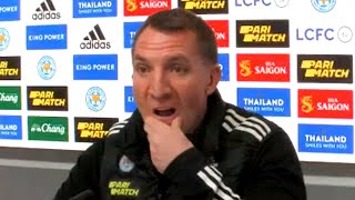 Brendan Rodgers - West Ham v Leicester - Pre-Match Press Conference