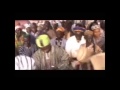 Kampakuya Naa Regent of Dagbon dancing at the Damba Festival in Yendi