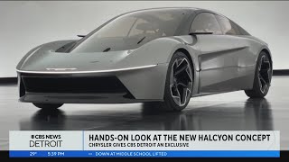 CBS News Detroit gets a look at new Halcyon EV concept car