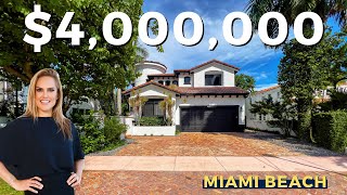 Inside $4 MILLION Miami Beach Home | 6045 La Gorce Dr Miami Beach