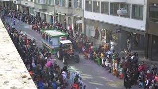 2020 Fasnacht in Zug(Schweiz) bei perfektem Wetter (Teil1)