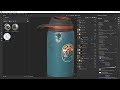 how to create a dent effect in substance 3d painter