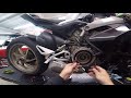 panigale v4 dry clutch teardown inspect reassemble