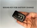 Nissan Qashqai X-Trail Micra Note Pathfinder Key Fob Battery Replacement