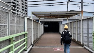 [JAPAN/Yokohama]Kagetsu-sojiji Station to Tsurumi River walking scenery[Tsurumi/Kanagawa]