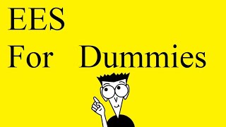 How to use EES. Basic Introduction to EES (Engineering Equation Solver) with one Example.