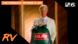 CHEK (CTV) Commercials September 19, 1996