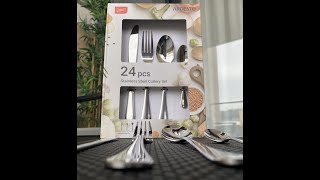 Набір столових приборів ARDESTO Gemini Luster AR1924LS #shortvideo #cooking #tableware #ukraine