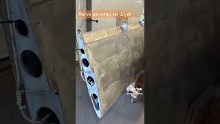 Huge Airplane Wing Inventory | BAS Aircraft Salvage