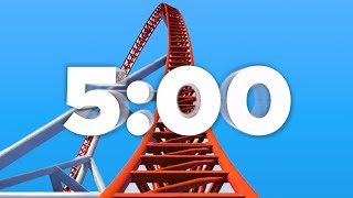 5 Min Countdown Timer (Roller Coaster) 🎢
