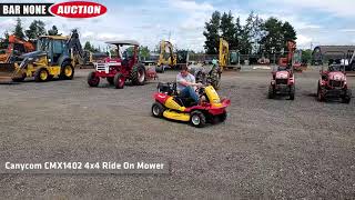 Canycom CMX1402 4x4 Ride On Mower