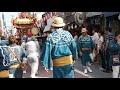 令和元年　お祭り散歩　品川　品川神社　神輿渡御　2019.6.8