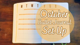 October 2024 Bullet Journal || a chatty bujo set-up