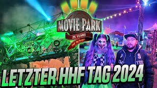 HALLOWEEN HORROR FESTIVAL Vlog November 2024 - LETZTER  HALLOWEENSAISONTAG | Movie Park Germany