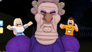 UCIEKAMY PRZED STRASZNĄ BABCIĄ z SmileSlow w ROBLOX! (GRUMPY GRAN)