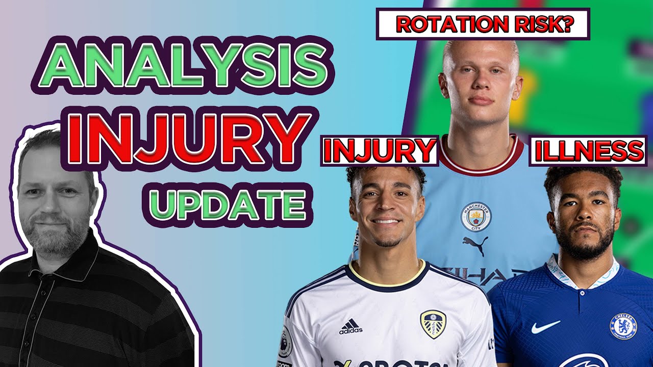 FPL Injuries | Rodrigo Injury, Reece James Injury Update & Haaland ...