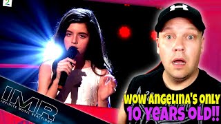 ANGELINA JORDAN | Feeling Good [ First Time Reaction ]