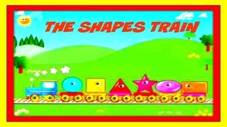 LEARN SHAPES On The Shapes Train. Kids, Jump On Board to Learn SHAPES. Fun Kid Vid