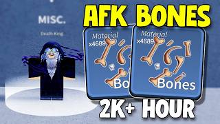 How to AFK Grind Bones Blox Fruits - 2,500 Bones an Hour!!