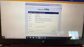 Logging into ThinkCentral