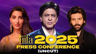 IIFA 2025 | Press Conference UNCUT | Shah Rukh Khan | Kartik Aaryan | Nora Fatehi