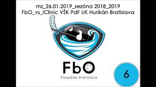 mz zostrih 26 01 2019 FbO iClinic VŠK PdF UK Hurikán Bratislava