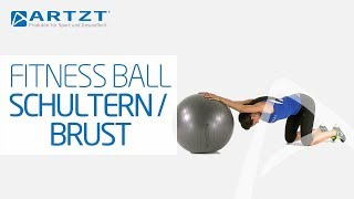 ARTZT vitality Fitness Ball - Schultern / Brust