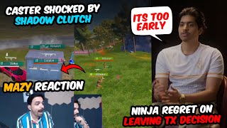 MazY Shocked 🥵 RNTX Aggressive Push in ESL🔥Shadow 1v2 SouL | Ninjajod Regret Leaving Team Xspark