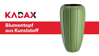 KADAX Blumentopf aus Kunststoff