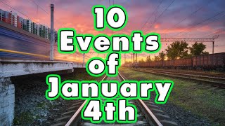 Top 10 Events of January 4th