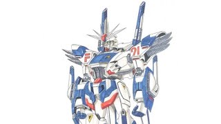 ガンダムトライエイジEB2 070 ガンダムf91RR「ダブルアール」